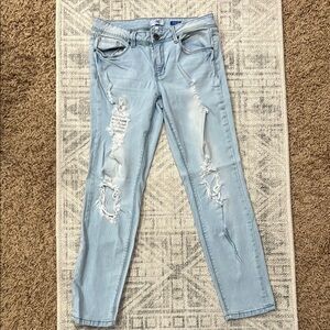 YMI Jeans with Distressed Details